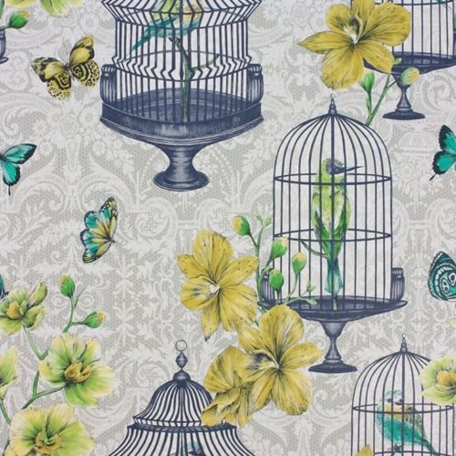 Orangery Pale Sage-Yellow-Kiwi W7141-03